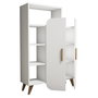 Hanah Home Estantería Blanca Moderna